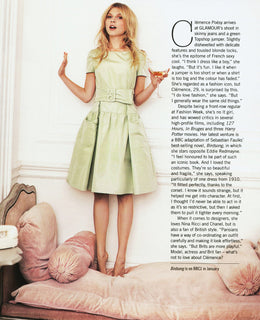 Glamour - Clemence Poesy Glamour - Clemence Poesy