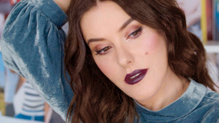 Vampy Violet Red Carpet Makeup Look Vampy Violet Red Carpet Makeup Look