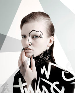 Draw the Line - Graffiti Graphic Looks for Vogue Draw the Line - Graffiti Graphic Looks for Vogue
