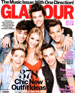 Rosie Huntington-Whiteley and One Direction - Glamour Magazine - Matt Irwin