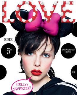 Edie Campbell - LOVE Magazine - Mert Alas and Marcus Piggott