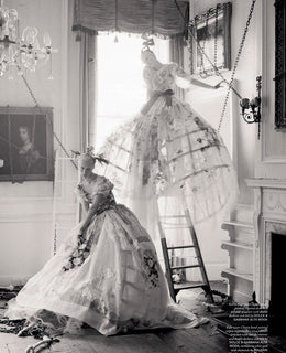 Edie Campbell & Karen Elson - LOVE Magazine - Tim Walker