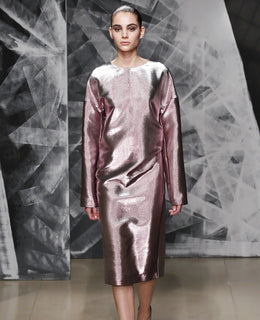 Metallic Minimalism - Jil Sander AW16 Beauty Breakdown