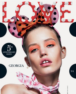 LOVE Magazine - Mert Alas and Marcus Piggott - Georgia Jagger