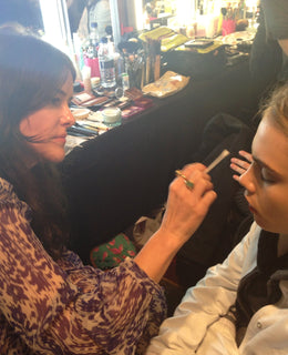 The Make-up look at Matthew Williamson