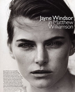 Jayne Windsor - British Vogue - Regan Cameron