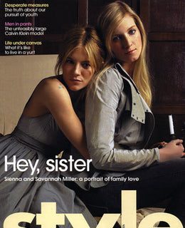 Sienna & Savannah Miller - Sunday Times Style - Paolo Sutch