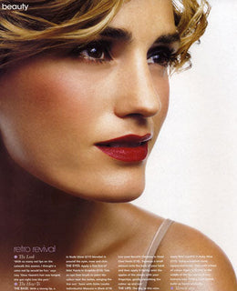 Yasmin Le Bon - Red - Troy Word