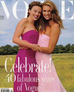 Kylie Minogue and Elle McPherson - Vogue Australia - Wayne Maser