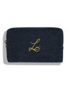 Indigo Denim (Makeup Pouch)