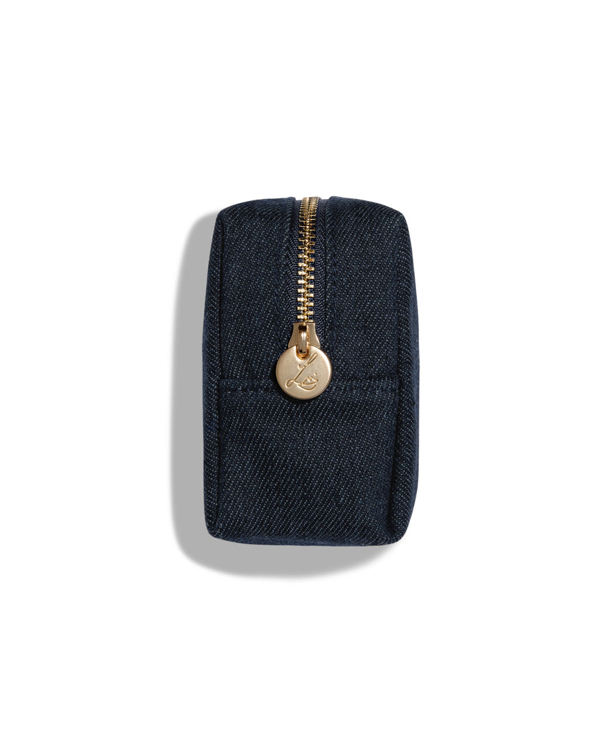 Indigo Denim (Makeup Pouch)