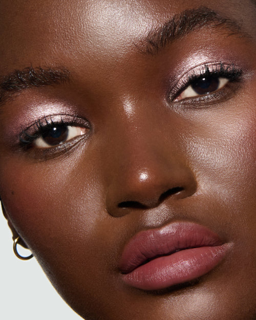 Image showing Rosalie (Liquid Lurex Eyeshadow) on model