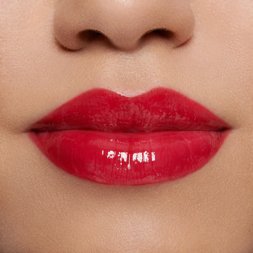 Image showing Ribbon (Gloss Embrace Lip Gloss) on model