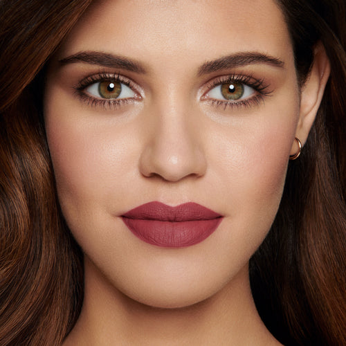 Image showing Velvet Blush (True Velvet Lip Colour) on model