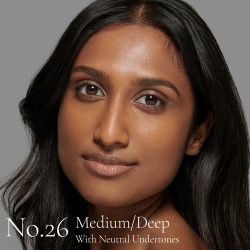 Image showing Medium/Deep Set.1 (Foundation Sample Card) on model