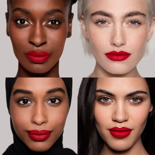 Image showing Velvet Ribbon (True Velvet Lip Colour) on model