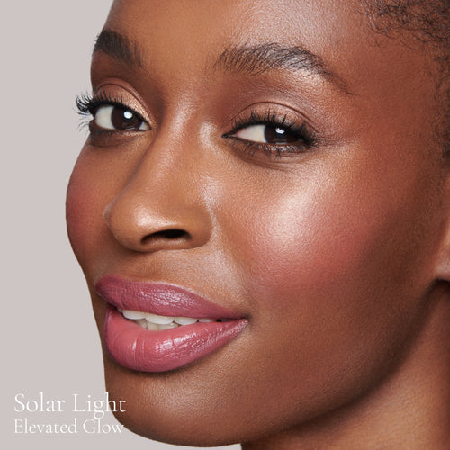 Image showing Solar Light (Elevated Glow Highlighter) on model