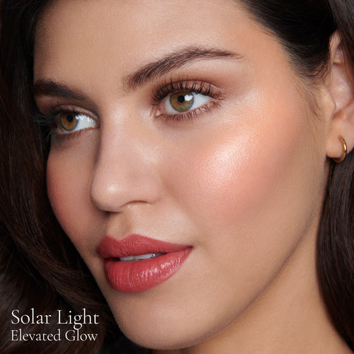 Image showing Solar Light (Elevated Glow Highlighter) on model