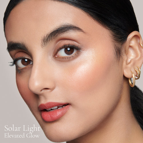 Image showing Solar Light (Elevated Glow Highlighter) on model