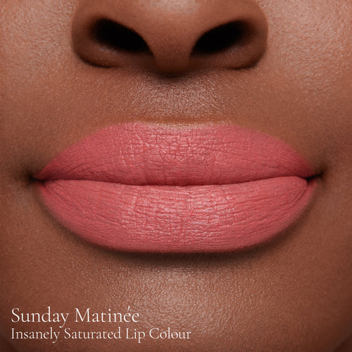 Image showing Sunday Matinée (Insanely Saturated Lip Colour) on model