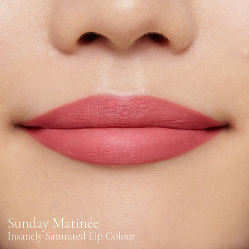 Image showing Sunday Matinée (Insanely Saturated Lip Colour) on model