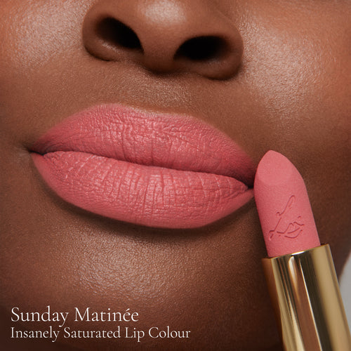 Image showing Sunday Matinée (Insanely Saturated Lip Colour) on model