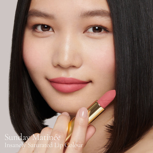 Image showing Sunday Matinée (Insanely Saturated Lip Colour) on model