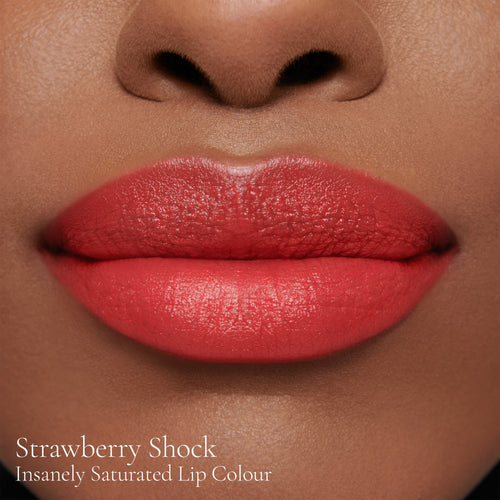 Image showing Strawberry Shock (Insanely Saturated Lip Colour) on model