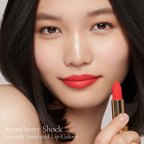 Image showing Strawberry Shock (Insanely Saturated Lip Colour) on model