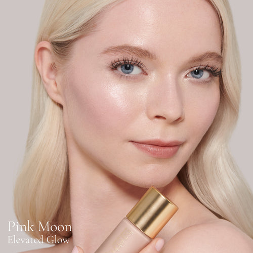 Image showing Pink Moon (Elevated Glow Highlighter) on model