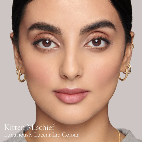Image showing Kitten Mischief (Luxuriously Lucent Lip Colour) on model