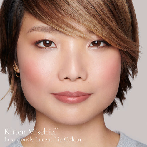 Image showing Kitten Mischief (Luxuriously Lucent Lip Colour) on model