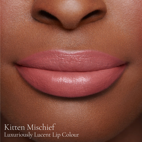 Image showing Kitten Mischief (Luxuriously Lucent Lip Colour) on model