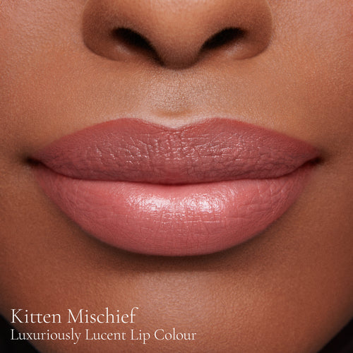 Image showing Kitten Mischief (Luxuriously Lucent Lip Colour) on model
