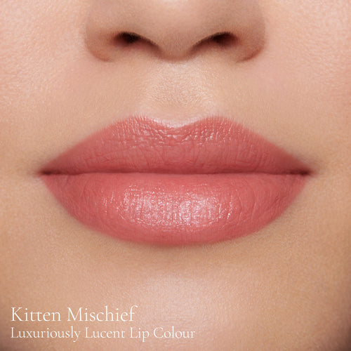 Image showing Kitten Mischief (Luxuriously Lucent Lip Colour) on model