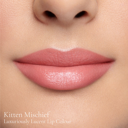 Image showing Kitten Mischief (Luxuriously Lucent Lip Colour) on model
