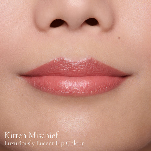 Image showing Kitten Mischief (Luxuriously Lucent Lip Colour) on model