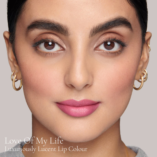 Image showing Love Of My Life (Luxuriously Lucent Lip Colour) on model