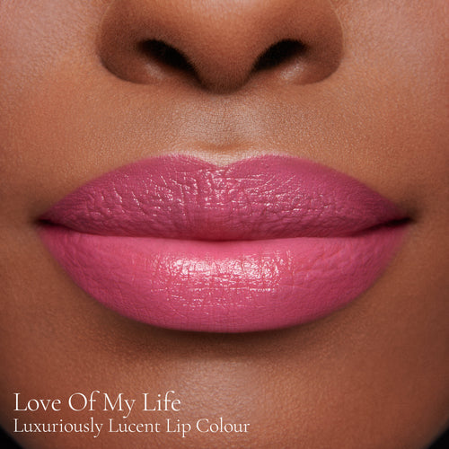 Image showing Love Of My Life (Luxuriously Lucent Lip Colour) on model