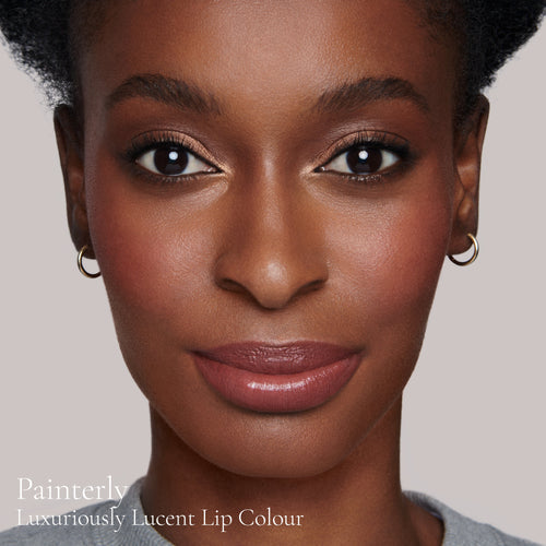 Image showing Painterly (Luxuriously Lucent Lip Colour) on model