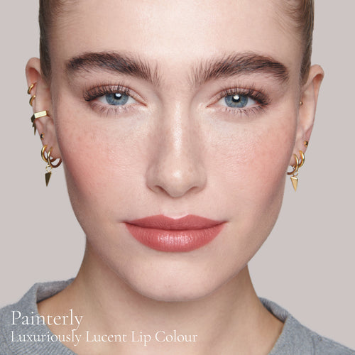 Image showing Painterly (Luxuriously Lucent Lip Colour) on model