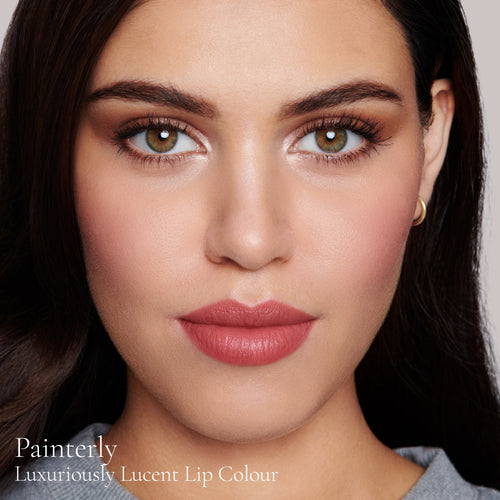Image showing Painterly (Luxuriously Lucent Lip Colour) on model