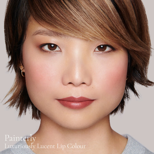 Image showing Painterly (Luxuriously Lucent Lip Colour) on model