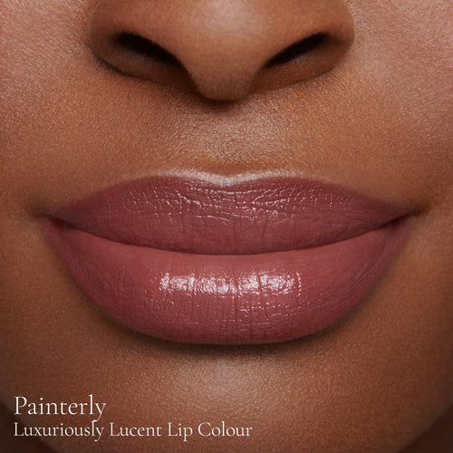 Image showing Painterly (Luxuriously Lucent Lip Colour) on model