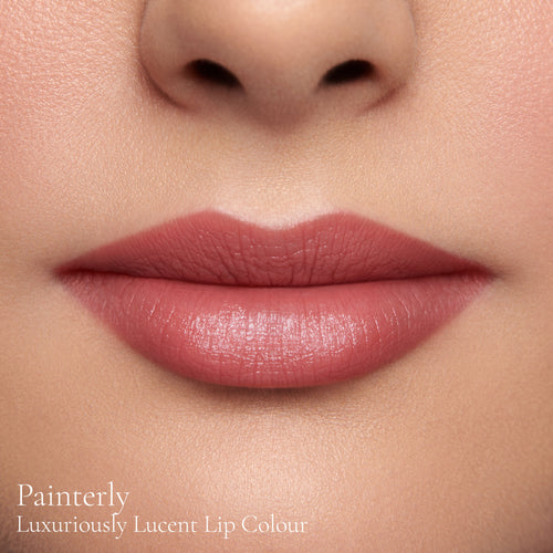 Image showing Painterly (Luxuriously Lucent Lip Colour) on model
