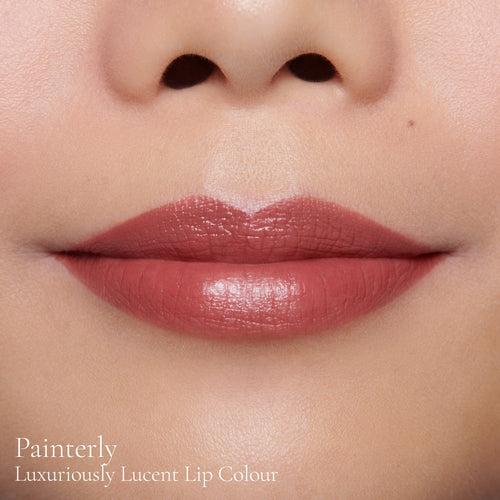 Image showing Painterly (Luxuriously Lucent Lip Colour) on model