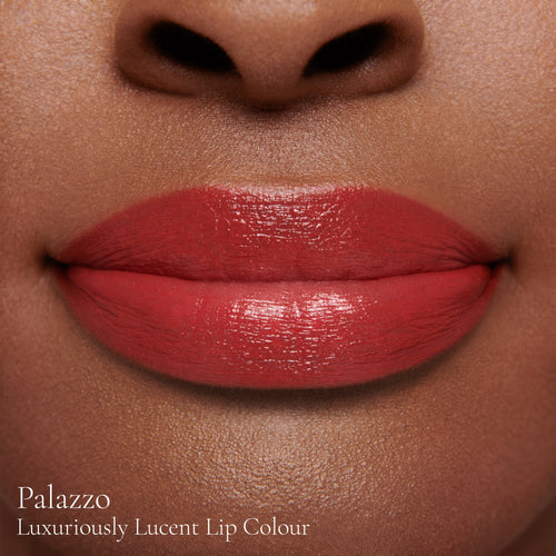 Image showing Palazzo (Luxuriously Lucent Lip Colour) on model