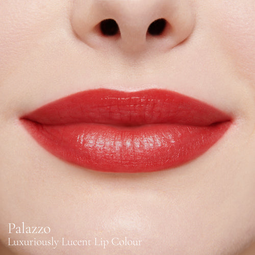 Image showing Palazzo (Luxuriously Lucent Lip Colour) on model