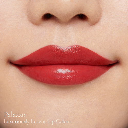 Image showing Palazzo (Luxuriously Lucent Lip Colour) on model