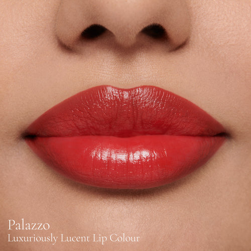 Image showing Palazzo (Luxuriously Lucent Lip Colour) on model